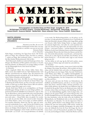 cover image of Hammer + Veilchen Nr. 16